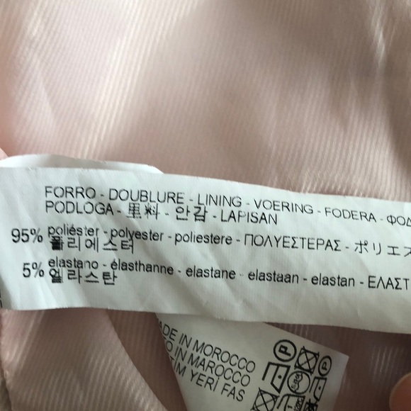 Zara Size S Floral Print Button Front Blazer Jacket SM Pockets Lined Art to Wear - Picture 15 of 16